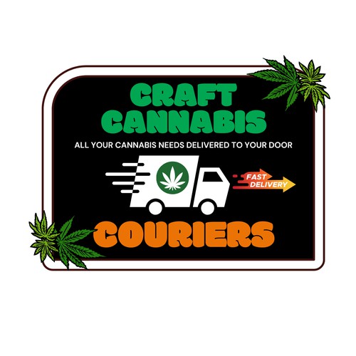 Logo for Cannabis courier