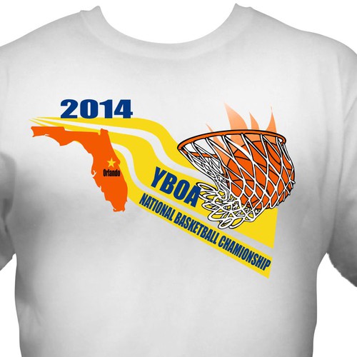 Team IP needs a design for the 2014 YBOA National Basketball Championship