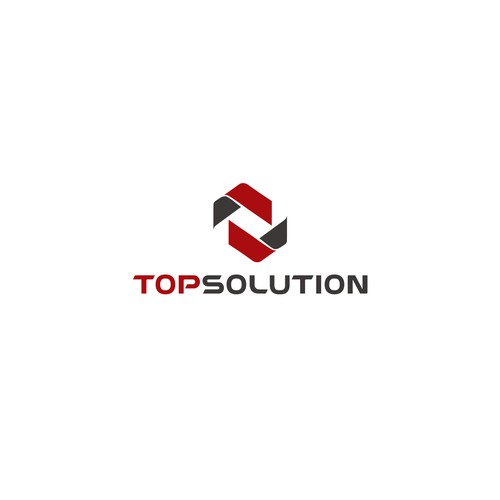 TopSolution logo design
