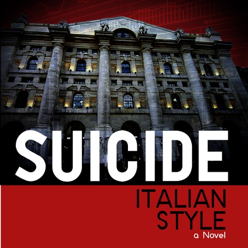 Create a compelling cover for a crime novel set in Milan, Italy