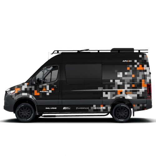 Camper Van Wrap Design