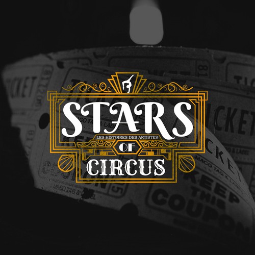 Art Deco Logo for Circus Performance