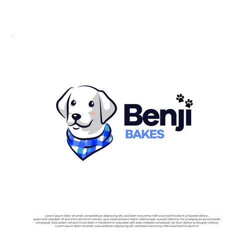 logo for benji bakes