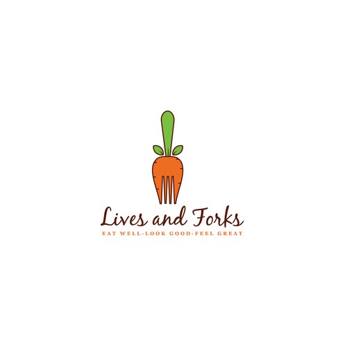 Logo concept for a health and wellness company