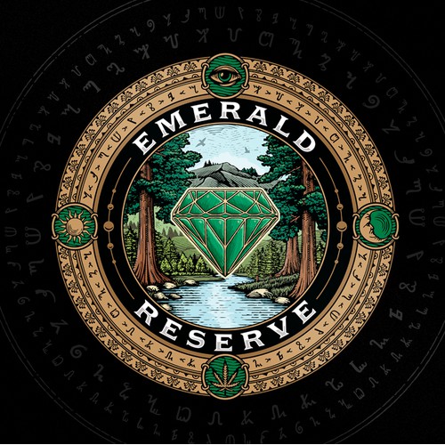 Emerald Reserve vintage logo