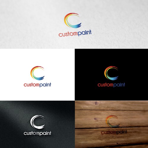 Custom Paint Logo Design