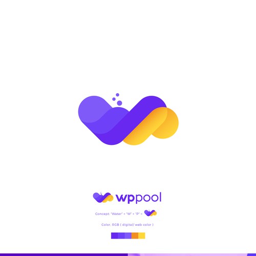 WPPool logo design 