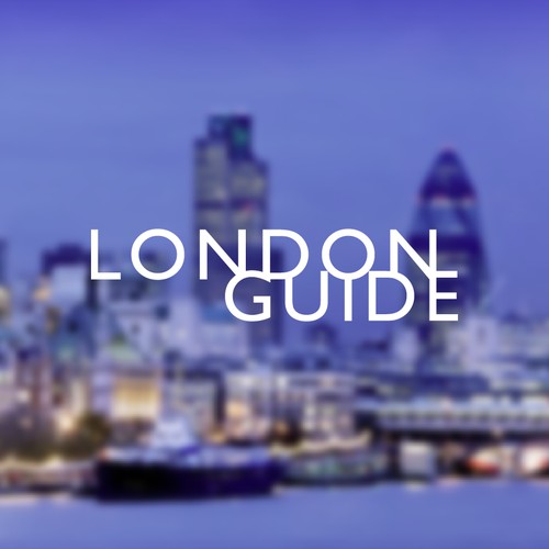 Bespoke wordmark for London Guide