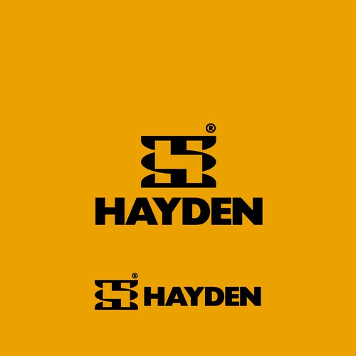 Bold Monogram Logo Concept for Hayden