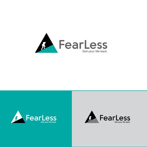 Fear Less Logo design