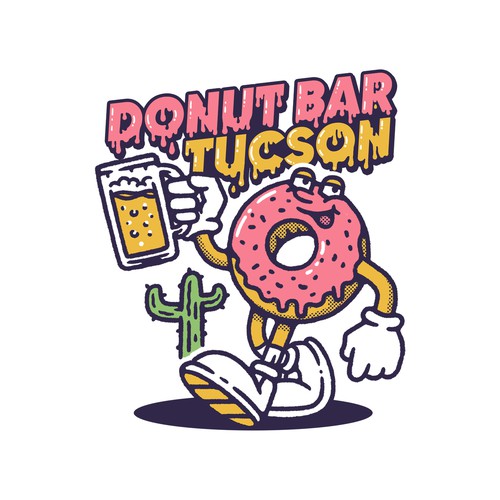T-Shirt design for Donut Bar Tucson