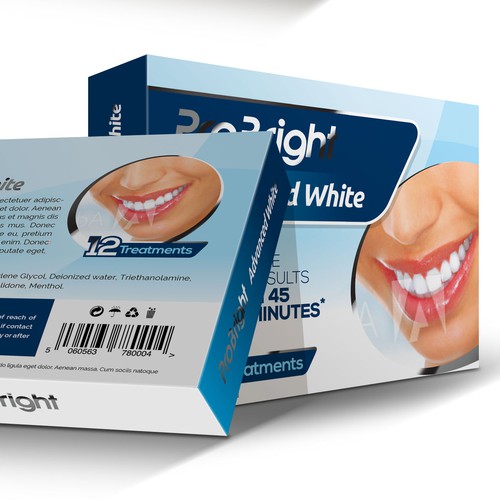 ProBright Teeth Whitening Kit Box Design