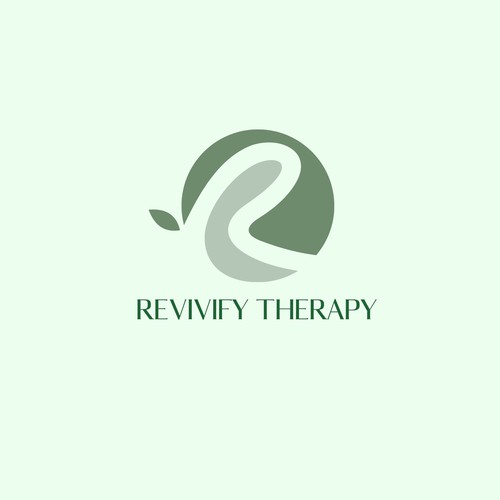 Abstract Logo Design for Therapy Practice
