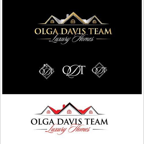 elegant logo for luxury real estate