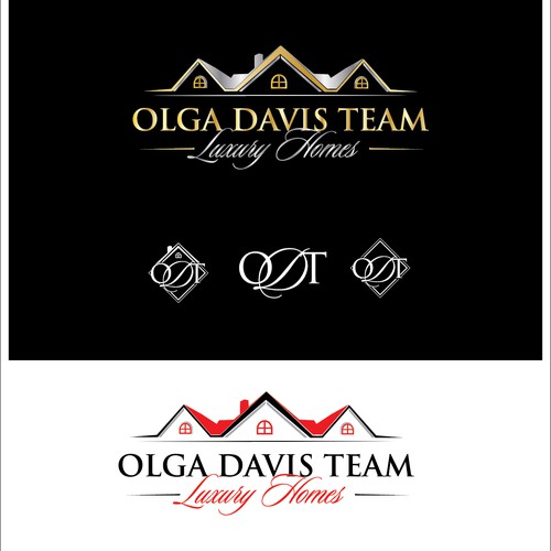 elegant logo for luxury real estate