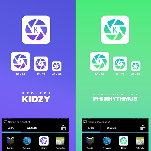  App Icon - attractive and professional Kidzy app icon for Android