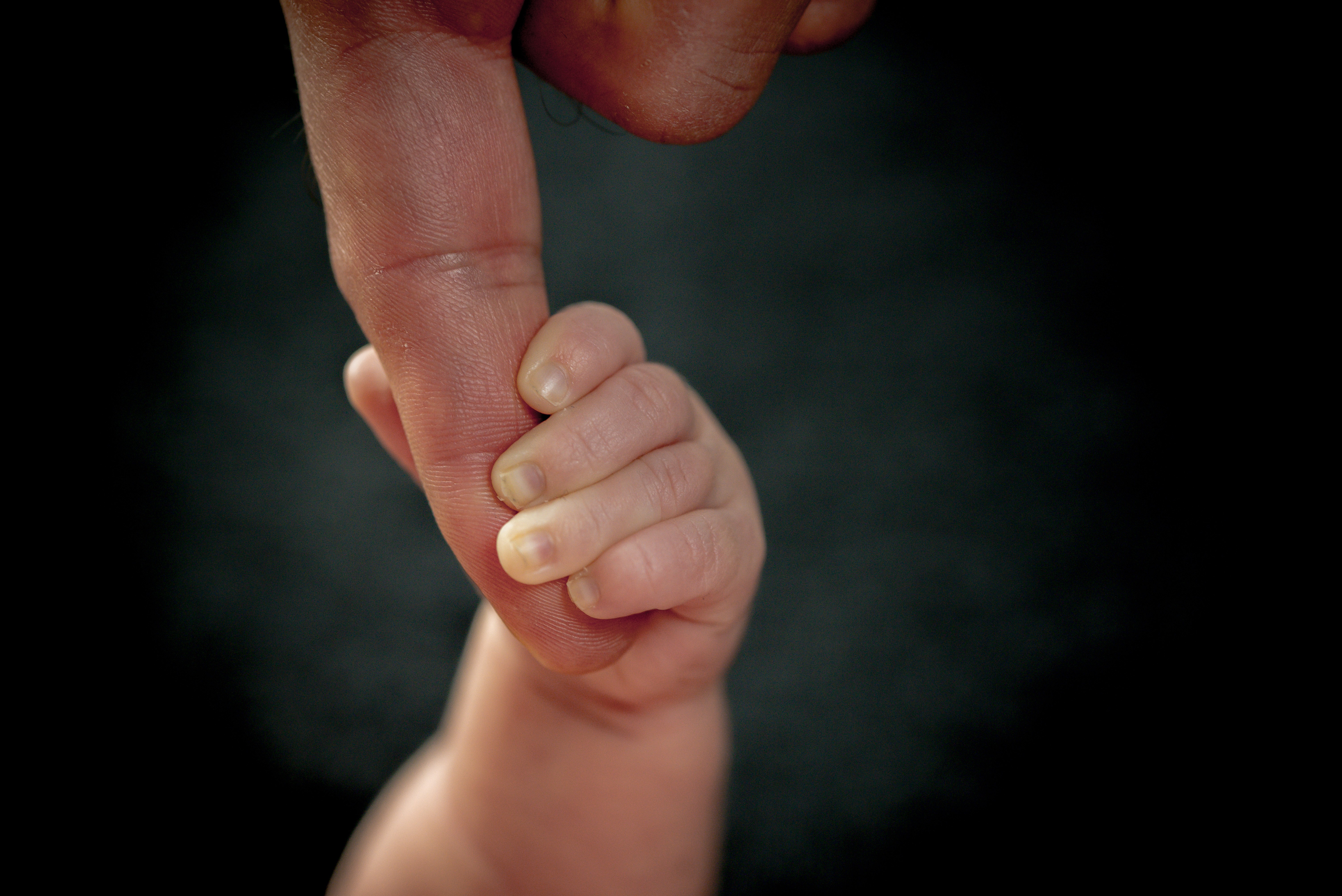 A clean but attractive cover that is appealing to the eyes depicting a new father's environment