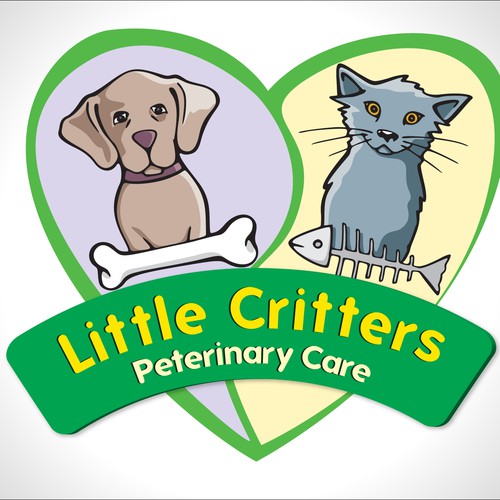 Create the next logo for Little Critters Peterinary Care