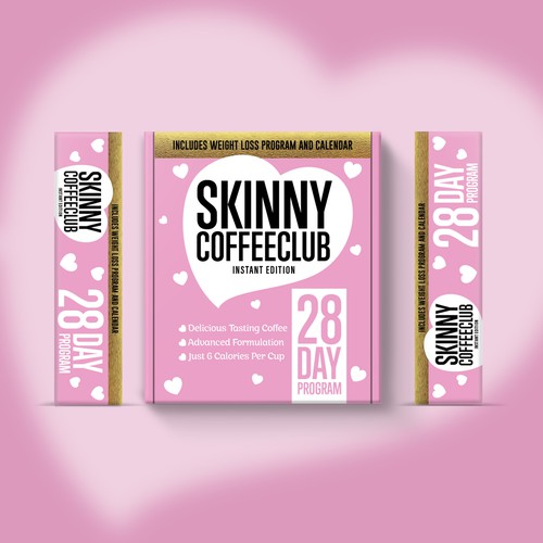 BOX DESIGN BRAND SKINNY COFFEE CLUB