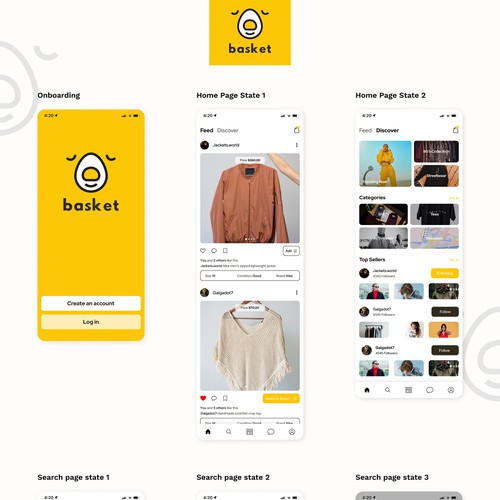 Mobile App design