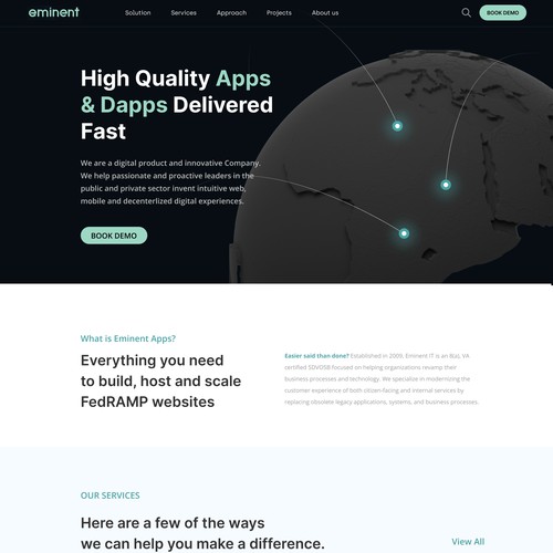 Government Services Lead Generation Website Design