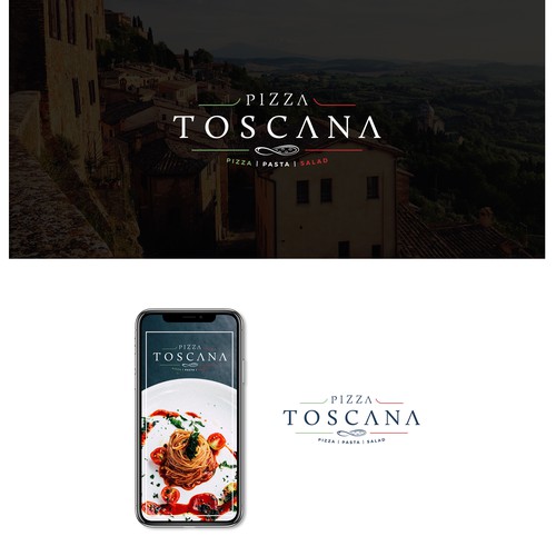 Logo design for Pizza Toscana