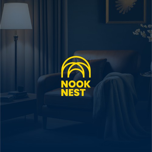 Nook Nest logo design