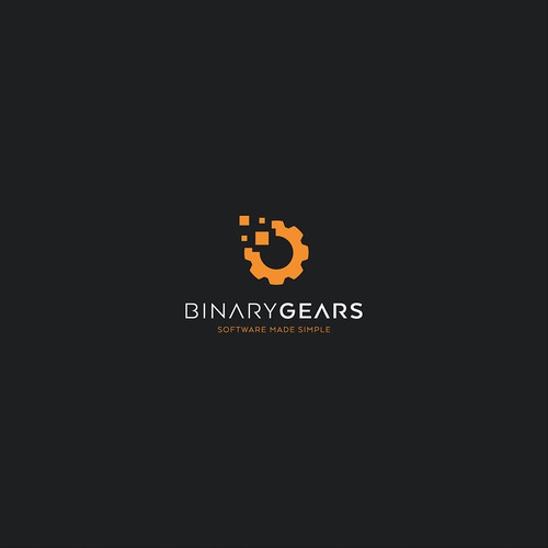 logo concept for Binary Gears