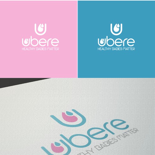 Brand identity pack: New baby merchandise company, focusing on breastfeeding related products