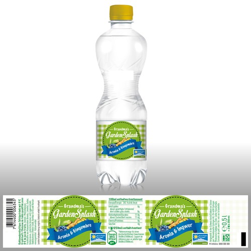 Etiketten für Limonade