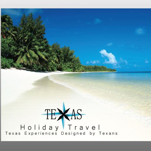 Create a useful logo for Texas Holiday Travel