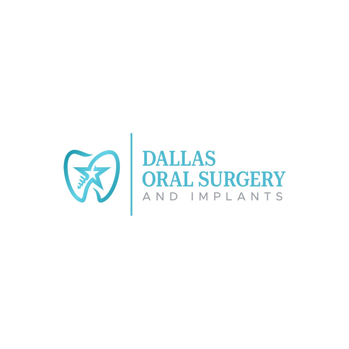 Dallas Oral Surgery and Implants logo design