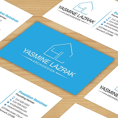 business card design