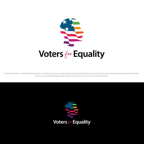 Voters for  Equality logo design