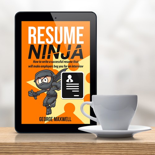 ebook cover resume ninja