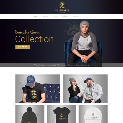 Cannabis Queen - Shopify Theme