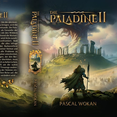 Die Paladine II - Book Cover Design