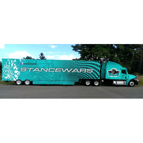 Create our semi livery for Stancewars