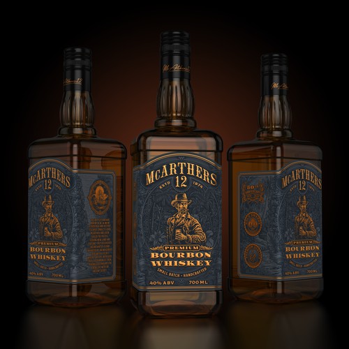 Vintage Bourbon Whisky 