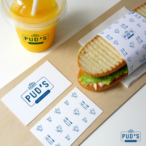 Oldd look logo for PUD'S Subs and Supplies