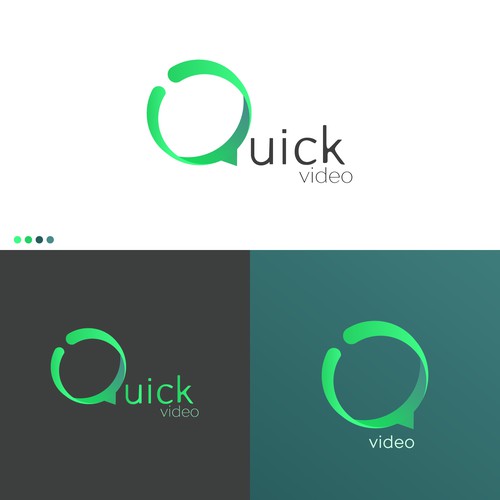 Quick video logo