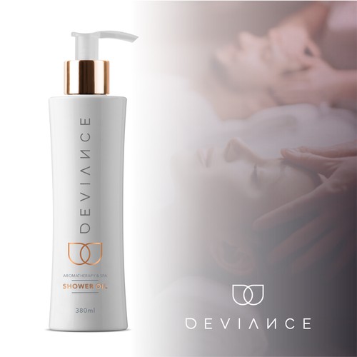 DEVIANCE Shower Oil packaging 