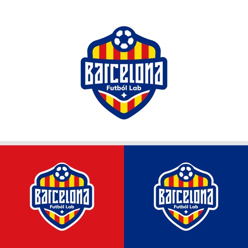 logo concept for Barcelona Futból Lab