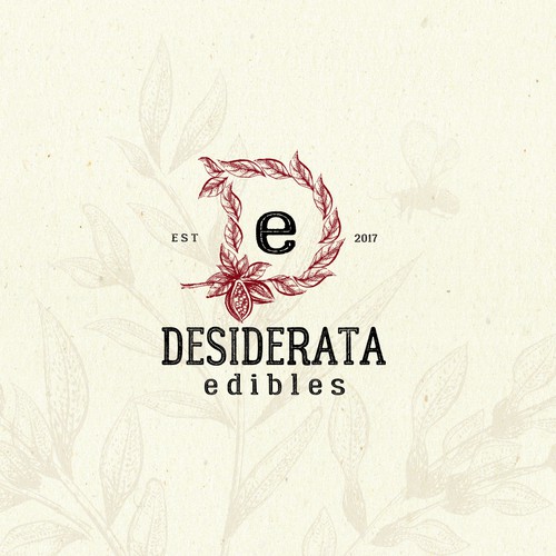  Chocolate Edibles Logo Design
