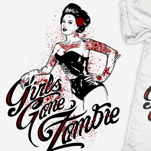 Help Girls Gone Zombie with a new logo