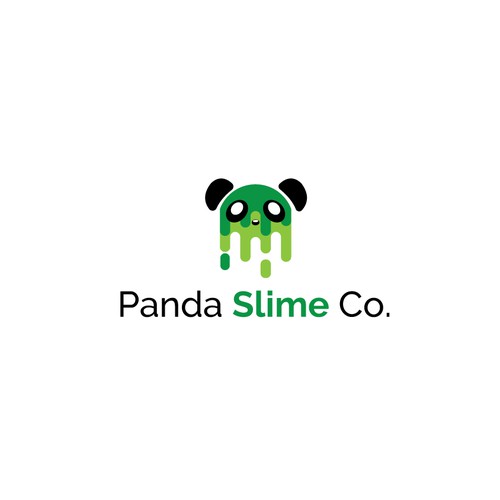 Logo Concept for Panda Slime Co.