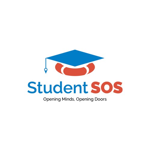 Create a modern, fun original logo for StudentSOS