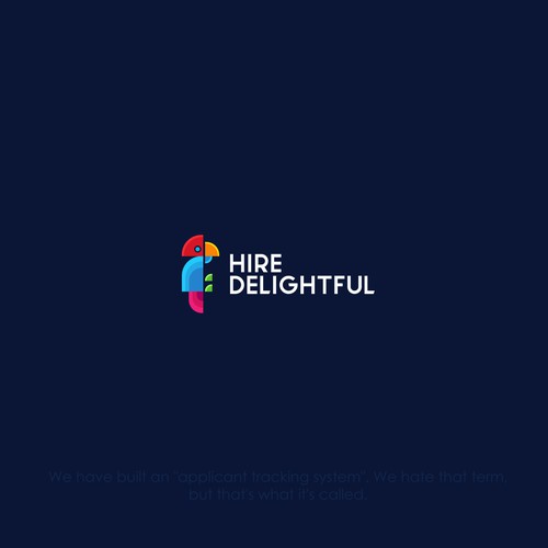 bird logo for digital Hire company