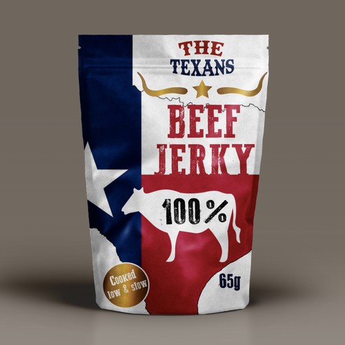 Beef jerky packaging