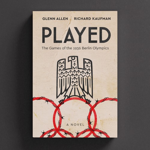 Played book cover design